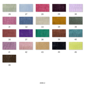 Tissu en <span class=keywords><strong>lin</strong></span> 100% respirant, certifié OCS GRS GOTS, Oeko-Tex 100, <span class=keywords><strong>lin</strong></span> européen naturel, écologique, tissé, 120 GSM, 54/55 pouces - Product Image 2