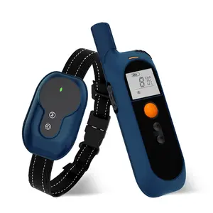 <span class=keywords><strong>Collar</strong></span> de Adiestramiento para Perros, <span class=keywords><strong>Collar</strong></span> de Choque Recargable con Vibración e Impermeable, Ecológico para Uso en Exteriores - Product Image 1