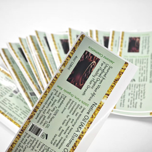 Vente en gros Logo Design Company propres étiquettes adhésives en plastique <span class=keywords><strong>merci</strong></span> et <span class=keywords><strong>bonjour</strong></span> mon nom est pour l'emballage utilisation sur les cadres photo - Product Image 1