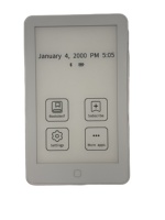 4.26 Inch Ultra Thin Pocket E Ink EReader 65g Layar Seperti Kertas 700mAh Layar Sentuh Mini EBook Reader