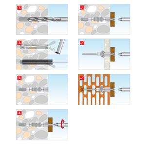 TOX Tapón de pared multiusos Deco 10x66mm - Product Image 4