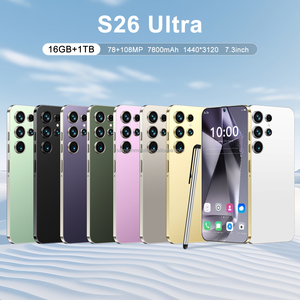 2025 S26 Ultra Smart Phone 7.3 <span class=keywords><strong>pouces</strong></span> 5G Android13 Deca Core CPU 108MP caméra arrière double Sim 8000mAh batterie écran HD <span class=keywords><strong>pas</strong></span> <span class=keywords><strong>cher</strong></span> - Product Image 3