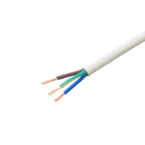 H05vv-F 3x0. Cable eléctrico flexible con revestimiento de PVC de 75 mm2, Cable de cobre de varios núcleos, precio de fábrica por metro, cable de alimentación