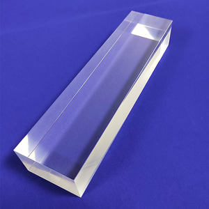 Custom chiaro blocco acrilico rettangolo acrilico gioielli Display blocco Riser - Product Image 3