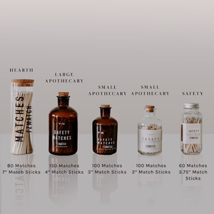Portafiammiferi <span class=keywords><strong>di</strong></span> Lusso in Vetro Rosso Ecologico, Personalizzabile con Logo, Decorazione per la Casa e Regalo - Product Image 6