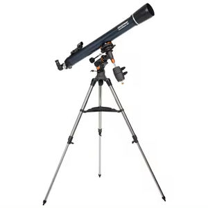 Télescope <span class=keywords><strong>Celestron</strong></span> <span class=keywords><strong>ASTROMASTER</strong></span> 90EQ, imagerie améliorée, luminosité et clarté accrues, télescope réflecteur newtonien - Product Image 1