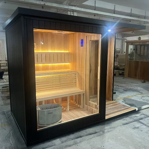 <span class=keywords><strong>Cabine</strong></span> <span class=keywords><strong>de</strong></span> <span class=keywords><strong>douche</strong></span> en bois <span class=keywords><strong>de</strong></span> pruche écologique trous pré-percés pour l'installation facile <span class=keywords><strong>de</strong></span> bains publics <span class=keywords><strong>de</strong></span> sauna <span class=keywords><strong>de</strong></span> bricolage - Product Image 5