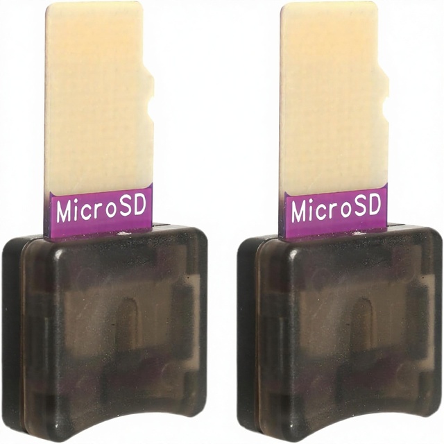 Micro SD TF Memory Card Male-to-Female Extension Adapter Compatible with Car GPS Raspberry Pi 3D Printers