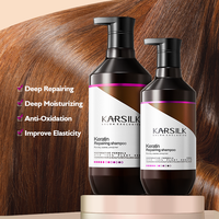 Ensembles de soins capillaires naturels biologiques de marque privée gel hydratant après-shampoing sans rinçage et shampooing nourrissant au miel pour cheveux secs