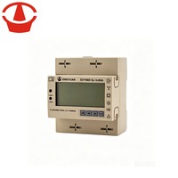 Compteur d'énergie intelligent triphasé 230-400V 10-80A Précision 1000 imp kWh 4 modules Rail DIN