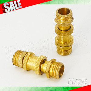 Vanne à dégagement rapide en laiton Bama Valve 0,7 Bar pour compresseur d'air, usage industriel, à pousser et tirer - Product Image 1