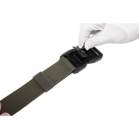 Ceinture tactique pour homme personnalisable, de qualité supérieure, durable, confortable, légère, en alliage d'aluminium, avec boucle magnétique, en sangle de nylon écologique