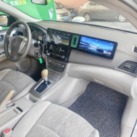 Pour Nissan Sylphy B17 12-18 – Autoradio Android 10.25 pouces à écran triple incurvé, lecteur multimédia de voiture, unité centrale audio stéréo, navigation GPS