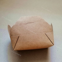 Caja de papel para llevar impermeable y a prueba de grasa, logotipo personalizado con impresión de revestimiento UV de laminación mate en relieve