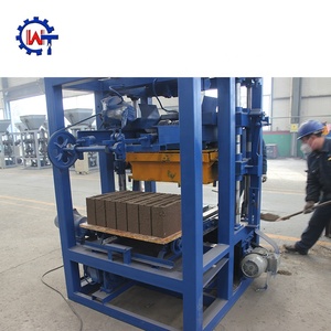 Kinh Doanh Nhỏ QT4-24 Sản Xuất Khối Bê Tông Mini Thực Vật - Product Image 4