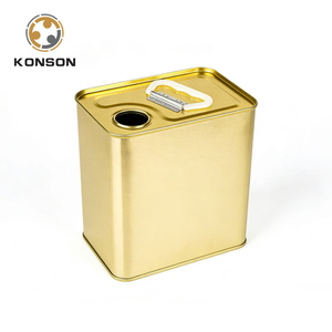 Boîte en fer blanc carrée pour produits chimiques, avec impression de logo personnalisée, emballage pour usage chimique, vente en gros - Product Image 3
