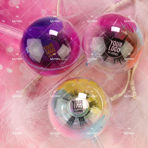 Embalaje de pestañas Girly, <span class=keywords><strong>dulce</strong></span> piruleta, caramelo, caja para pestañas de visón 5D, Logo propio, personalizado, lazo bajo mínimo, marca de pestañas - Product Image 5