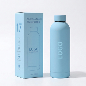 Bouteille isotherme en acier inoxydable 304 avec logo personnalisé, 350 ml, 500 ml, 750 ml, 1000 ml, pour garder les boissons chaudes et froides, bouteille d'eau pour l'extérieur - Product Image 1