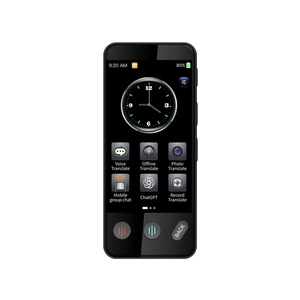 Dispositivo de traductor inteligente de idiomas Ai F13 Traducción en tiempo <span class=keywords><strong>real</strong></span> 142 idiomas Traductores de fotos de voz bidireccionales en línea sin conexión - Product Image 3