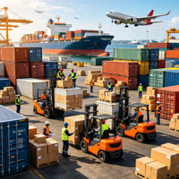 Transitaire aérien professionnel, service de fret aérien DDP porte-à-porte, expédition de Chine vers le Canada, le Royaume-Uni, les États-Unis, la France, le Mexique, l'Italie, l'Europe