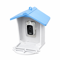 Comedero para Pájaros Inteligente Inalámbrico para Exteriores con WiFi, Vista en Vivo y Alertas por Aplicación