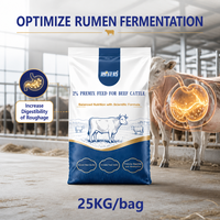 Premix 2% untuk Sapi - Suplemen Pakan Vitamin & Mineral untuk Pertumbuhan & Kesehatan Unggul, Formulasi Kustom OEM