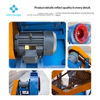 Hongke Y5-47C 380V Geräuscharmer AC-Motor Kohlenstoffstahl-Kesselzentrifugalventilator Industrieller Abwasser-Staubentfernungs- und Hitzebeständiger Lüfter