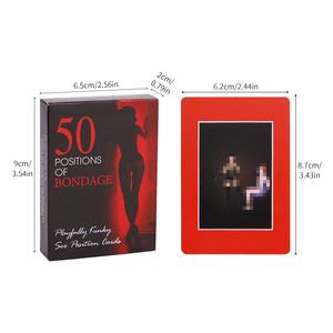 Giocattolo Sessuale per Adulti Un Anno di Sesso Carte da Gioco con Posizioni Sessuali Set di Carte da Gioco Sexy Giochi <span class=keywords><strong>Erotici</strong></span> Prodotti Sessuali per Donne e Uomini - Product Image 5