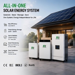 Batería de Litio Apilable de 51.2V 15.36kWh, Almacenamiento Solar Modular con Monitoreo Remoto - Product Image 6