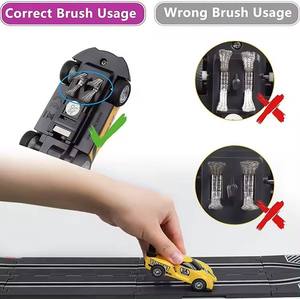 4 Autos de Carreras de Alta Velocidad, Pista de Autos Eléctricos o a Batería, Regalos y Juguetes para Niños de 6, 7, 8-12 Años con Juegos de Pistas de Carreras - Product Image 4