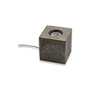 Lámpara de mesa de cemento E27 con cable de 1,5 m para lámparas, ideal para decoración y ambientación de espacios. - Product Image 1