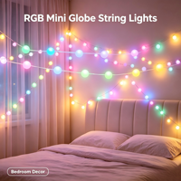Guirlandes lumineuses RGB multicolores pour Noël, chambre à coucher, fête, chambre d'enfants, utilisation intérieure/extérieure, indice de protection IP68