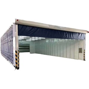 <span class=keywords><strong>Cabine</strong></span> de <span class=keywords><strong>peinture</strong></span> télescopique <span class=keywords><strong>pliable</strong></span> avec chauffage au brûleur diesel et éclairage LED pour la <span class=keywords><strong>peinture</strong></span> automobile - Product Image 1