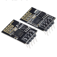 Jingmaoyuan - Módulo Transceptor Inalámbrico WIFI ESP-01 ESP-01S, Receptor ESP8266 con Puerto Serie ESP01 ESP01S