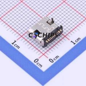 MC-107DMS USB Connector SMD Connector ( Connector Type: Type-C )( Protocol Standard: USB 3.1 )( Gender: Female ) - Product Image 2