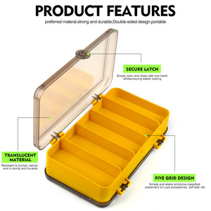 Boîte de rangement multifonctionnelle pour accessoires de pêche à la mouche, leurres, spinnerbaits et hameçons – Vente en gros - Product Image 3