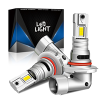 Sungmo Mini, Enchufe y Listo, 9005 LED HB3 H4, Faro LED H7 Canbus 60W, 9006 LED, Faro H1 H3, Bombillas LED para Faros Antiniebla de Coche
