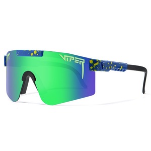 Lunettes de soleil polarisées Pit <span class=keywords><strong>Viper</strong></span>, lunettes de cyclisme coupe-vent UV400 pour hommes et femmes, lunettes de sport de plein air pour la course à pied et la conduite - Product Image 6
