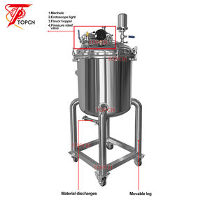 Serbatoio a Pressione Isolato da 150 L per Sapone Liquido, Detersivo per Piatti, Detersivo per Bucato, Gel Doccia - Product Image 3