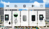 Bluesky 7KW wallbox usage domestique chargeur EV station de charge chargeur de voiture T2S type 2 prise MID mètre en option