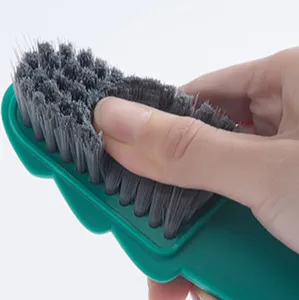 Soft Bristle Shoe Cleaning Brush Plastic Scrubbing Washing Brush For Shoes Clothes