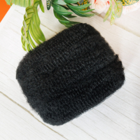 Nouvel Arrivage Prix Abordable Cheveux Synthétiques Afro Kinky 12 Pouces 100g en Vrac pour Réparation de Dreads, Locs et Tresses