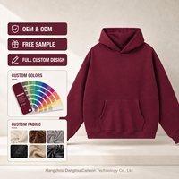 Sweat à capuche pour homme style streetwear, 400 GSM, en molleton de coton, coupe ample, poche cargo, vêtements décontractés d'hiver
