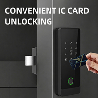 Cerradura Inteligente Digital Bluelock de Alta Calidad con App Tuya TTlock, Desbloqueo Biométrico por Huella Dactilar, Tarjeta y Llave para Apartamentos y Hogares