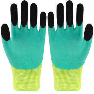 Hoge Kwaliteit Ademende Gedoopte <span class=keywords><strong>Latex</strong></span> Werkhandschoenen Slijtvast Voor Bouw Magazijn Tuinhandschoenen - Product Image 4