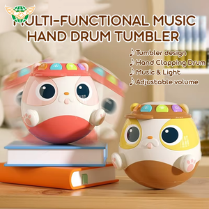 Mainan puzzle bayi, tumbler keseimbangan bayi, mainan puzzle montesori dengan suara lampu - Product Image 2