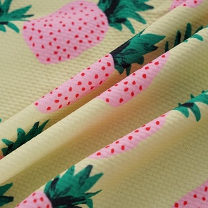 ไม่มี MOQ ที่กำหนดเองกระสุนผ้าพิมพ์ดิจิตอลลิเวอร์พูลถักผ้าโพลีเอสเตอร์สำหรับโบว์ - Product Image 4