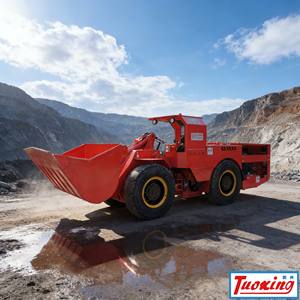 Cargadora de Ruedas Scooptram Tuoxing TC-100 de 1m³ con Volante a la Izquierda, Inversión Inteligente, <span class=keywords><strong>Alternativa</strong></span> con Alto Retorno de la Inversión, Bajo Costo Total, Líder en Valor en Maquinaria Minera - Product Image 1