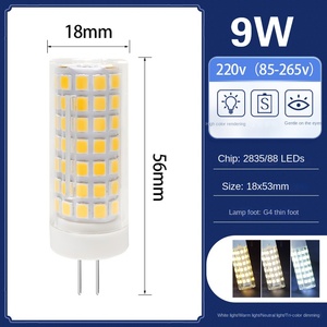 Bombilla LED G9 de 5W AC85-265V, Ahorro de Energía, Certificación ETL y CE, Garantía de 3 Años, Precio de Fábrica al por Mayor - Product Image 4