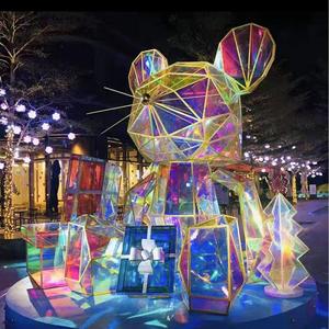 แผ่นอะคริลิกสีรุ้ง PMMA สำหรับงานโฮโลแกรม แผ่นอะคริลิกโฮโลแกรม แผ่นเพล็กซิกลาส - Product Image 4